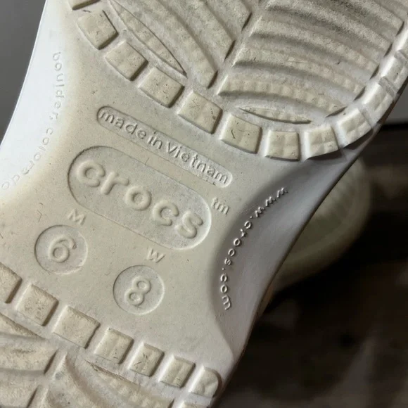 Disney Mickey Mouse CROCS Classic White Clogs - Picture 10 of 11